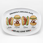 Grandpa's-Grilling-Plate,-Custom-Burger-Hot-Dog-Handprint-Footprint-Personalized-Platter-3