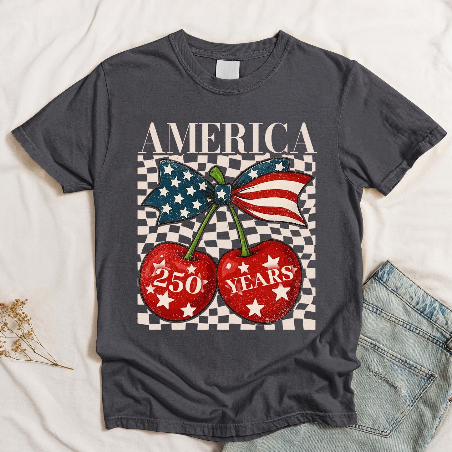 Cherry Independence 250 Years - Shirt