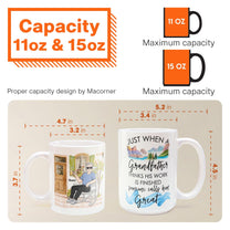 Great Grandparent - Personalized Mug - Pregnancy, Baby Announcement Gift For Great - Grandma, Grandma , Great Grandpa, Grandpa  - Baby Reveal To Family