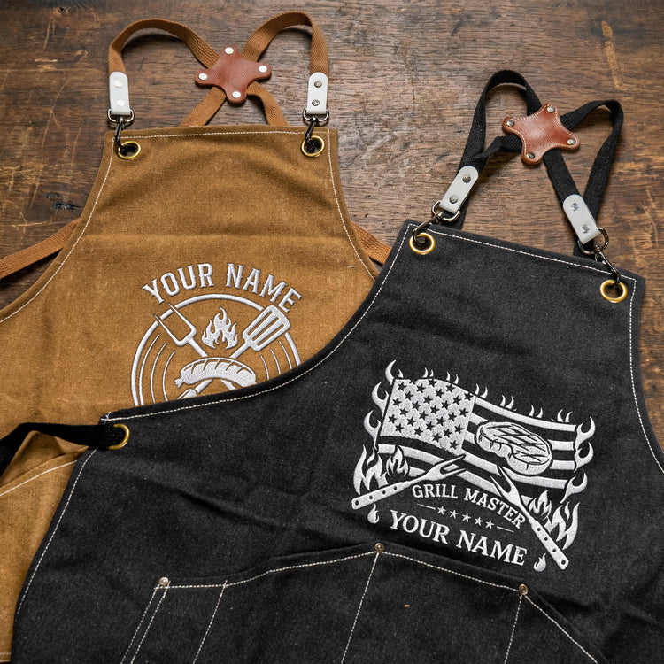 Grill-Master,-King-Of-BBQ-Custom-Vintage-Name-For-Him,-Husband,-Dad,-Papa-Personalized-Apron-4