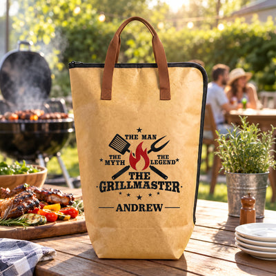 Grill Master, King Of The Bbq - Personalized BBQ Blanket