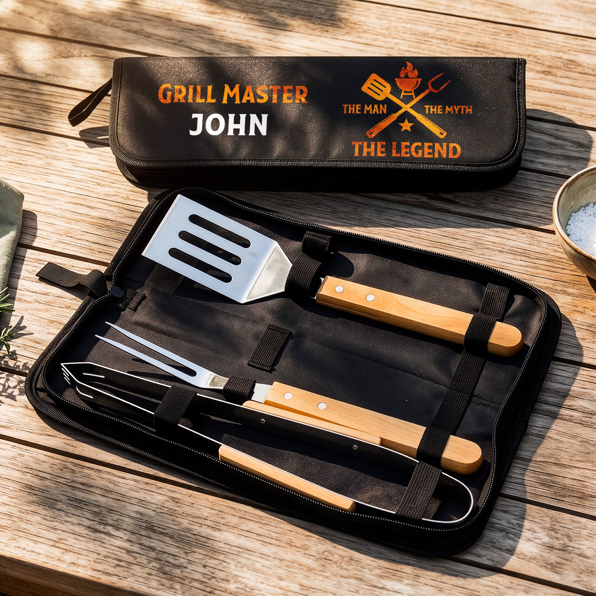 Grill-Master,-The-Man--The-Myth-The-Legend--Personalized-BBQ-Tool-Set-2
