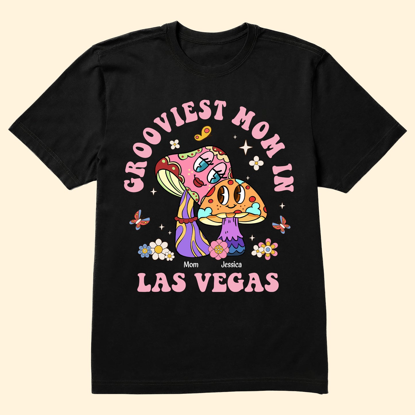 Grooviest Mom - Personalized Shirt