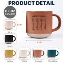 Grow An Old Friend - Personalized Pottery Mug