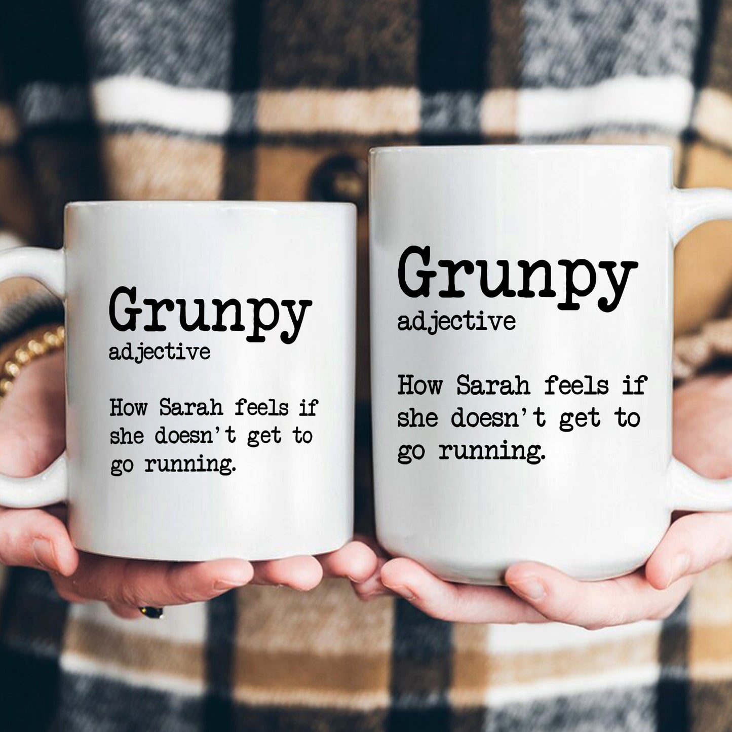Grunpy Runner - Personalized Mug