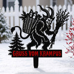 Gruss-Vom-Krampus-Personalized-Garden-Stake-1