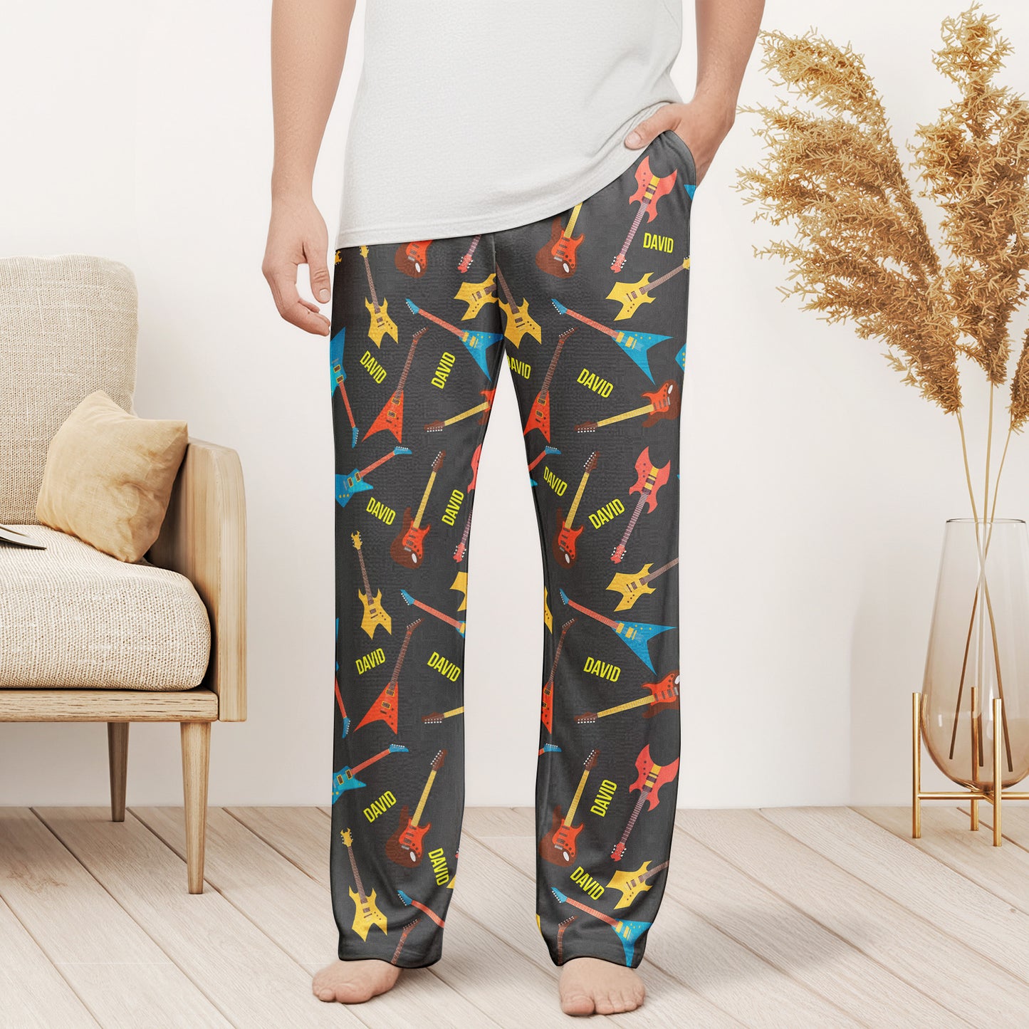 Guitar Lovers, Guitarist - Personalized Sweatpants, Lounge Pants With Pockets