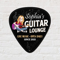 Guitar-Lounge-Personalized-Metal-Sign-4