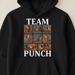 Team Punch - Punch Monkey Lovers, Animal Support, Peace Lovers - Shirt