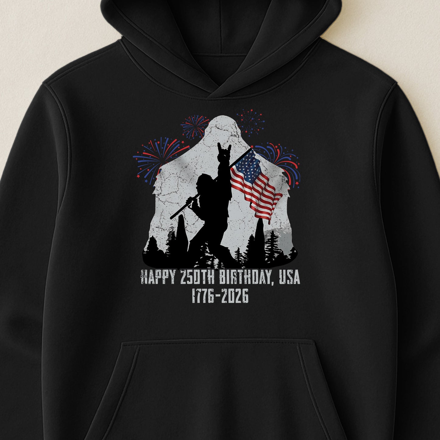 Happy 250th Birthday, USA Bigfoot - Shirt