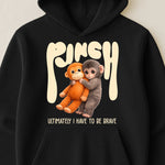 Team Punch Ultimately I Have To Be Brave - Punch Monkey Lovers, Animal Support, Peace Lovers - Shirt