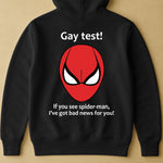 Funny Shirt - Gay Test - Airport Gag Exchange Funny T-Shirt, White Elephant Party - Shirt