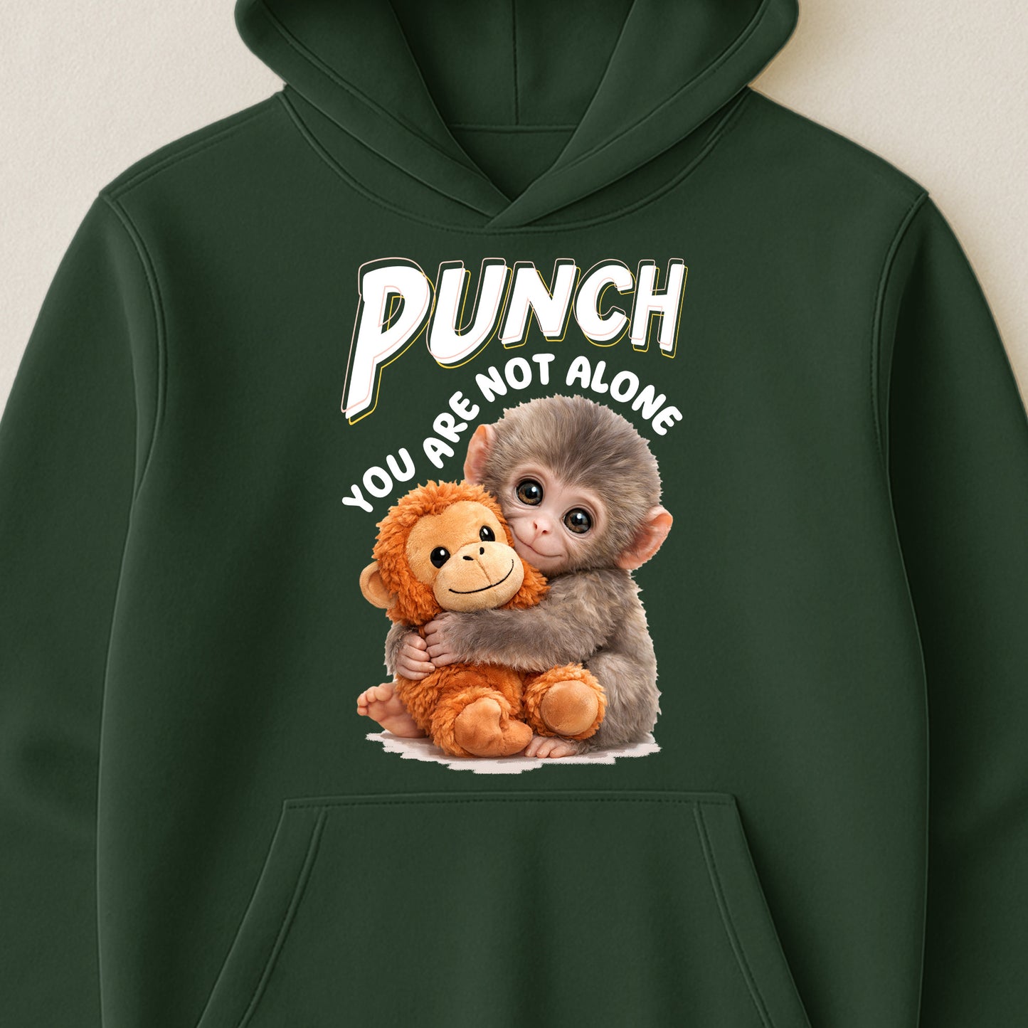 Punch You Are Not Alone - Team Punch, Punch Support, Animal Lovers - Shirt
