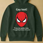 Funny Shirt - Gay Test - Airport Gag Exchange Funny T-Shirt, White Elephant Party - Shirt