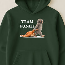 Team Punch Baby Monkey Punch - Support Animal, Peace Lovers - Shirt