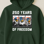 Funny Eagel 250 Years Happy -  Shirt