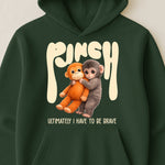 Team Punch Ultimately I Have To Be Brave - Punch Monkey Lovers, Animal Support, Peace Lovers - Shirt
