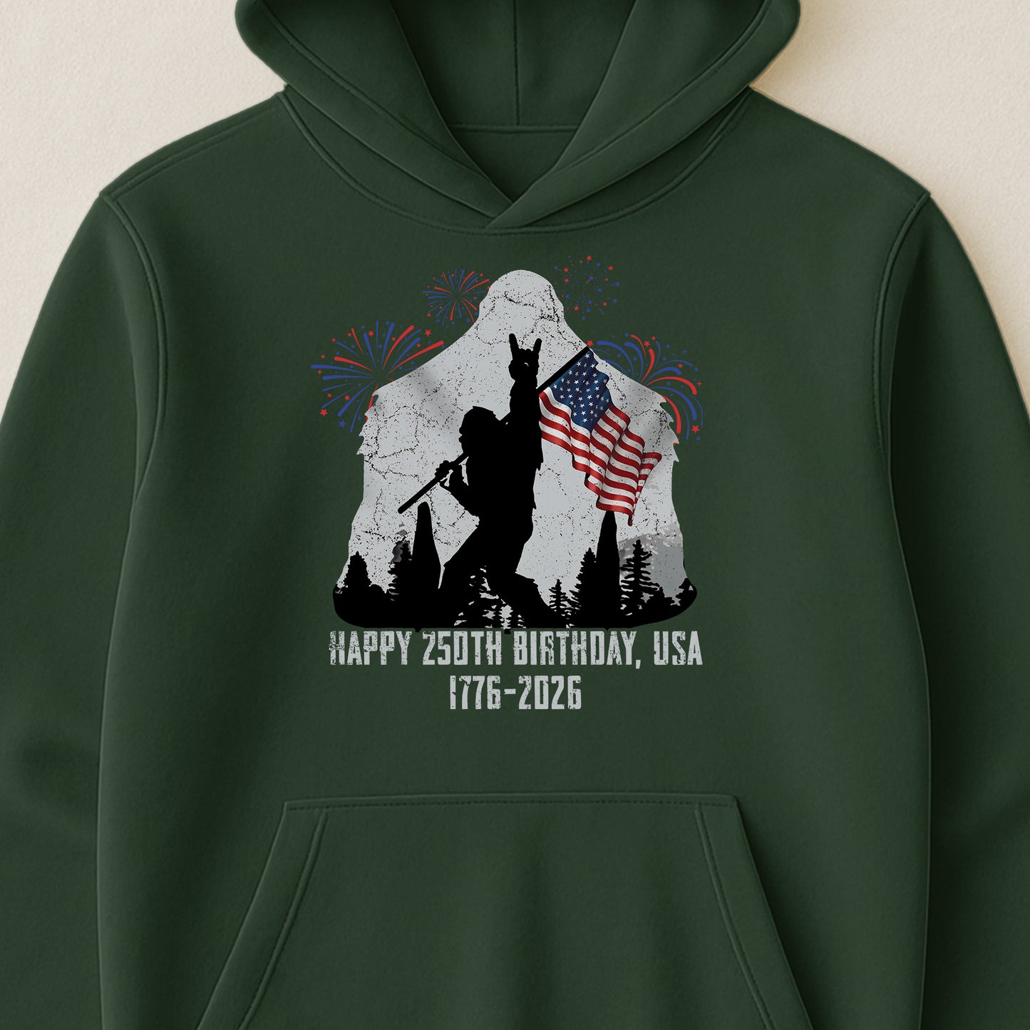 Happy 250th Birthday, USA Bigfoot - Shirt