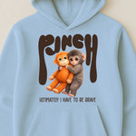 Team Punch Ultimately I Have To Be Brave - Punch Monkey Lovers, Animal Support, Peace Lovers - Shirt