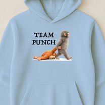 Team Punch Baby Monkey Punch - Support Animal, Peace Lovers - Shirt