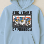 Funny Eagel 250 Years Happy -  Shirt