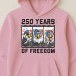 Funny Eagel 250 Years Happy -  Shirt