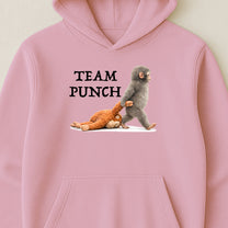 Team Punch Baby Monkey Punch - Support Animal, Peace Lovers - Shirt
