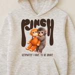 Team Punch Ultimately I Have To Be Brave - Punch Monkey Lovers, Animal Support, Peace Lovers - Shirt