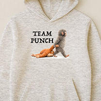 Team Punch Baby Monkey Punch - Support Animal, Peace Lovers - Shirt