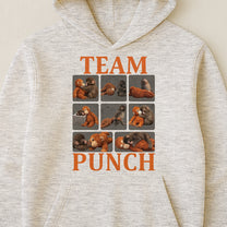 Team Punch - Punch Monkey Lovers, Animal Support, Peace Lovers - Shirt