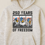 Funny Eagel 250 Years Happy -  Shirt