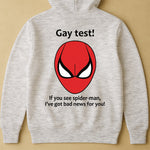 Funny Shirt - Gay Test - Airport Gag Exchange Funny T-Shirt, White Elephant Party - Shirt