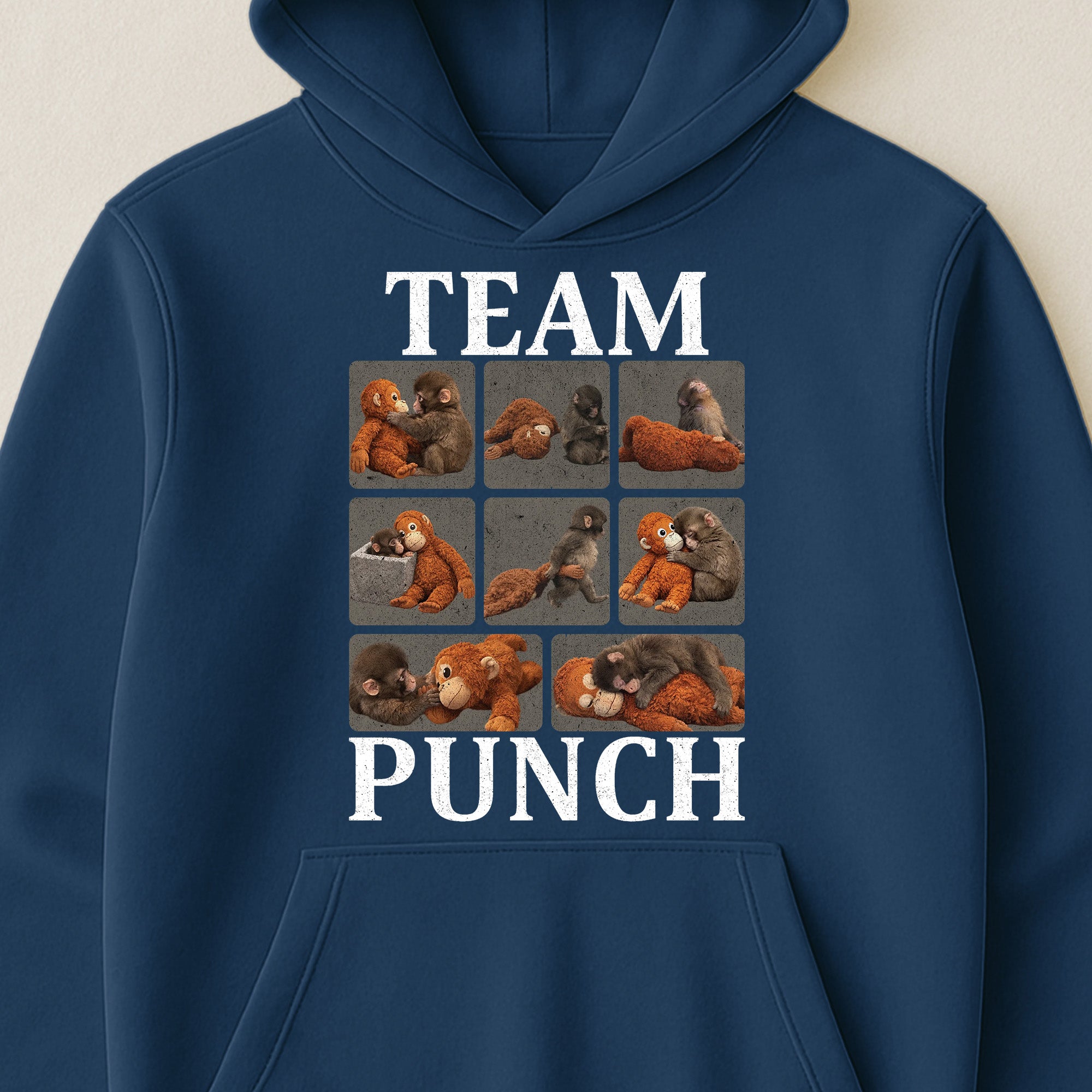 Team Punch - Punch Monkey Lovers, Animal Support, Peace Lovers - Shirt