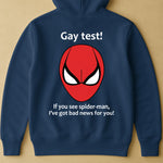 Funny Shirt - Gay Test - Airport Gag Exchange Funny T-Shirt, White Elephant Party - Shirt