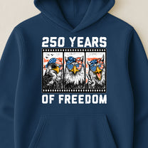 Funny Eagel 250 Years Happy -  Shirt