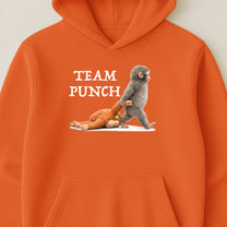 Team Punch Baby Monkey Punch - Support Animal, Peace Lovers - Shirt
