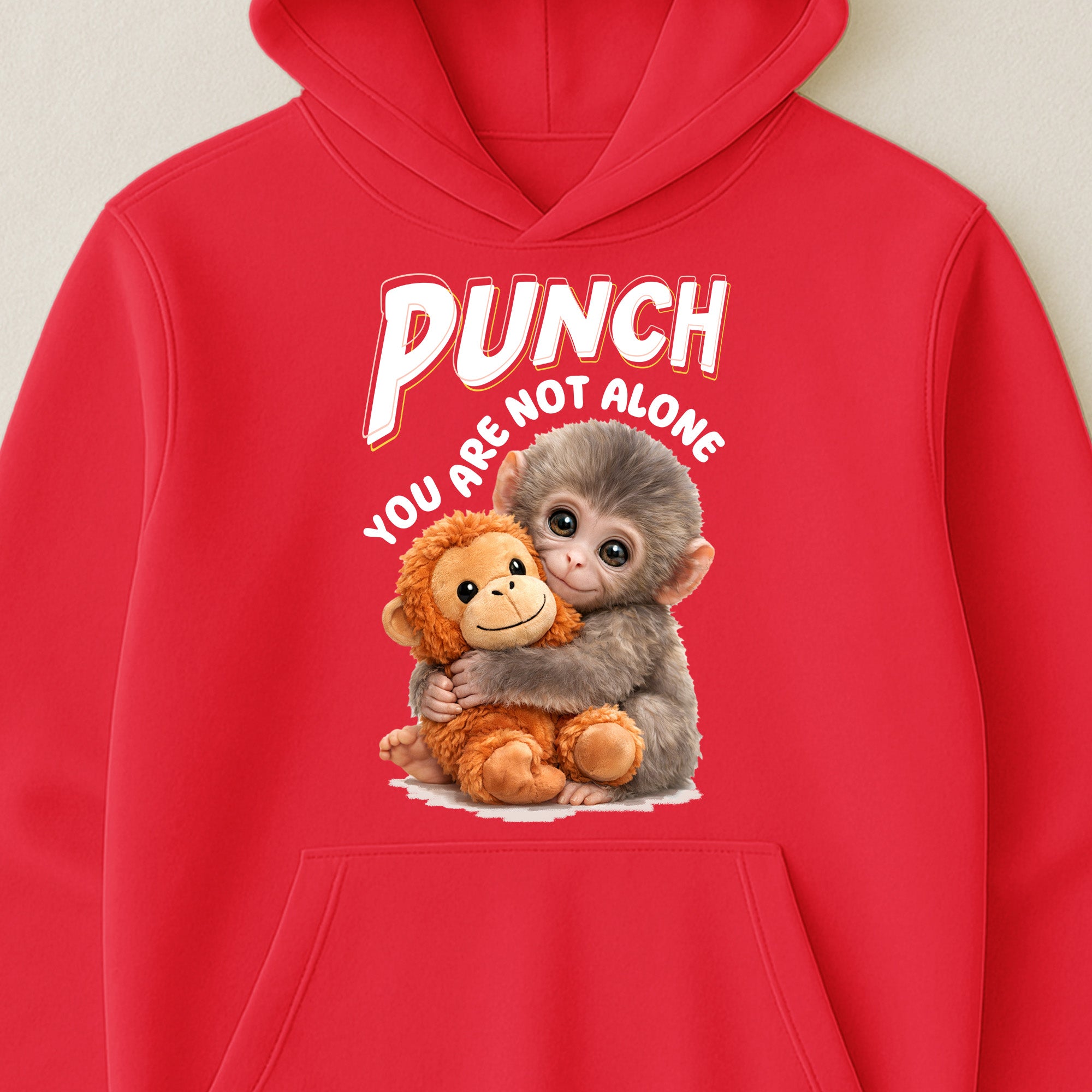 Punch You Are Not Alone - Team Punch, Punch Support, Animal Lovers - Shirt