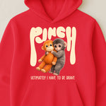 Team Punch Ultimately I Have To Be Brave - Punch Monkey Lovers, Animal Support, Peace Lovers - Shirt