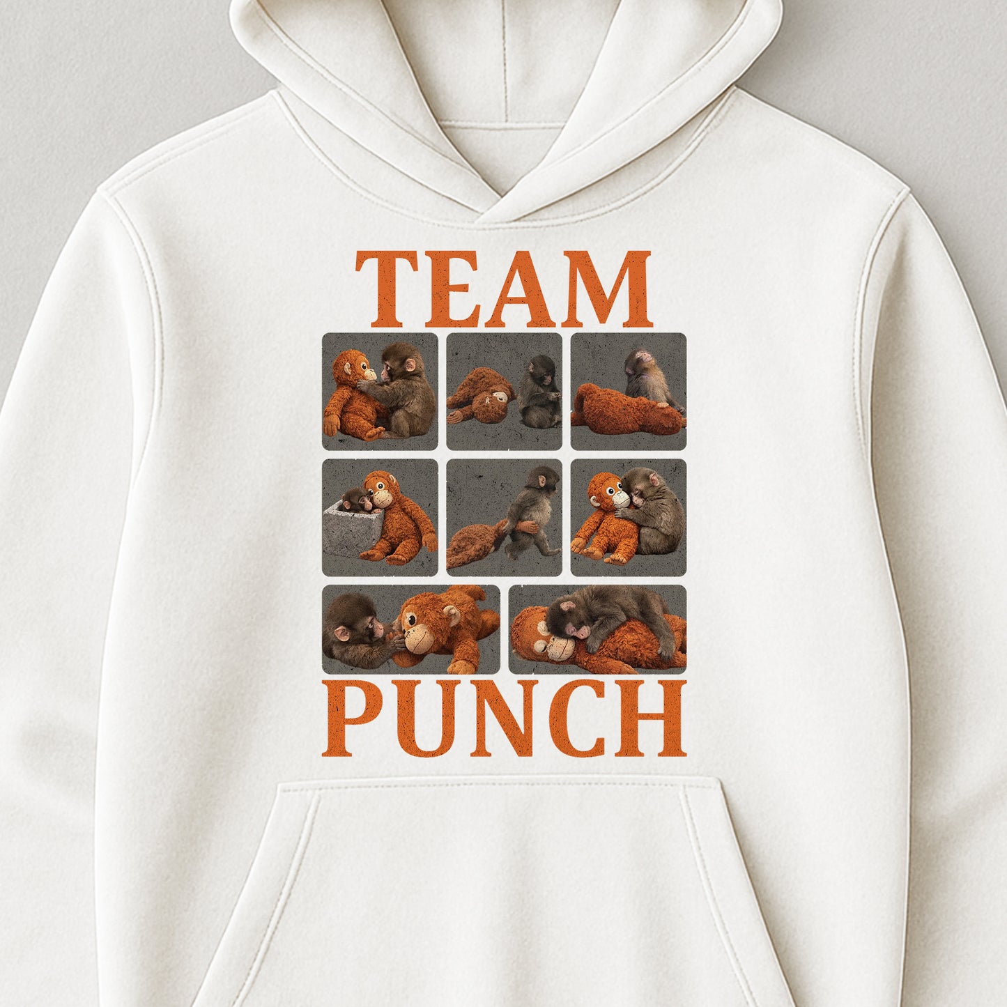 Team Punch - Punch Monkey Lovers, Animal Support, Peace Lovers - Shirt