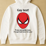 Funny Shirt - Gay Test - Airport Gag Exchange Funny T-Shirt, White Elephant Party - Shirt