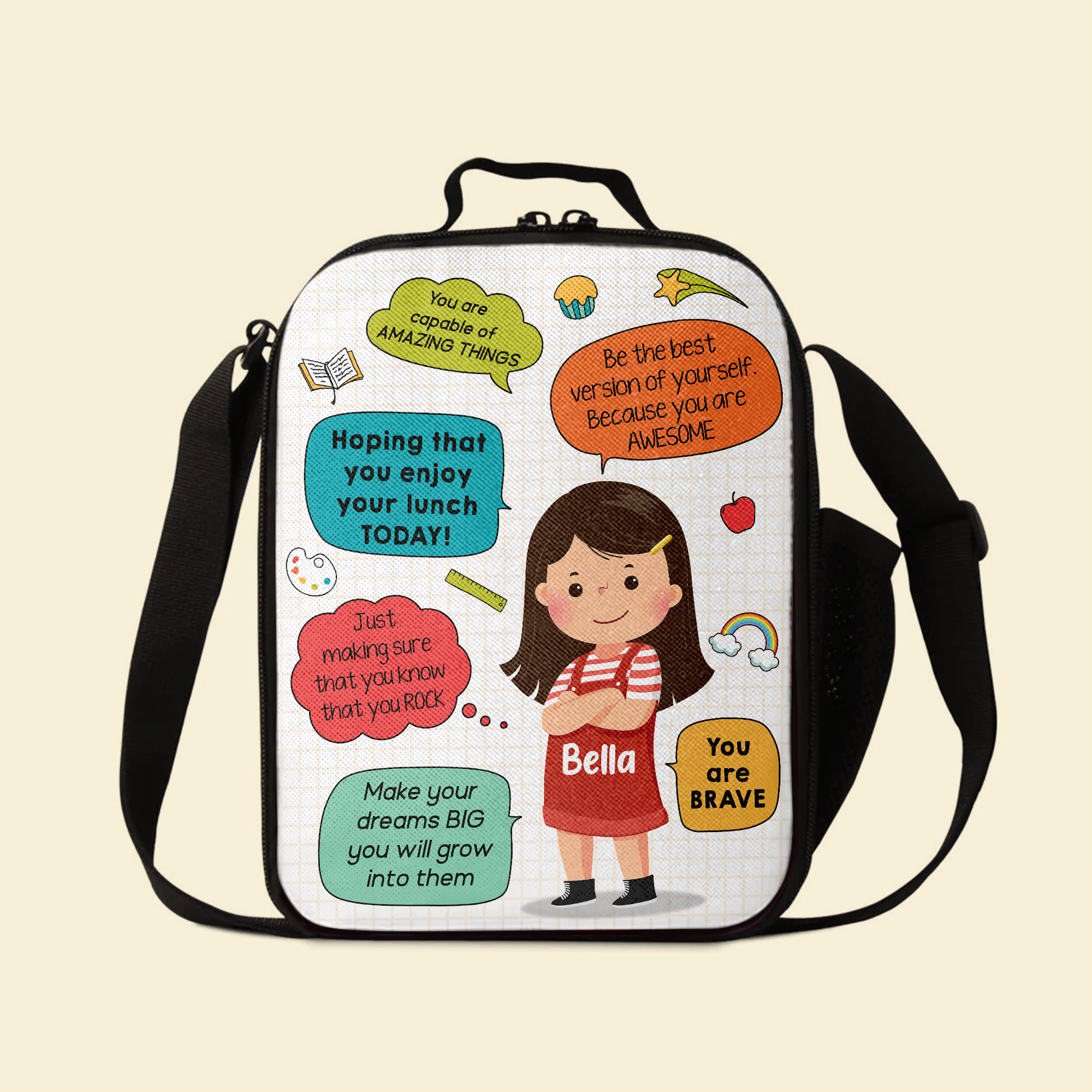 Hoping You Enjoy Your Lunch Today - Personalized Lunch Bag