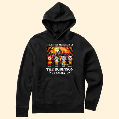 Halloween The Little Monsters Of My Family - Personalized Shirt