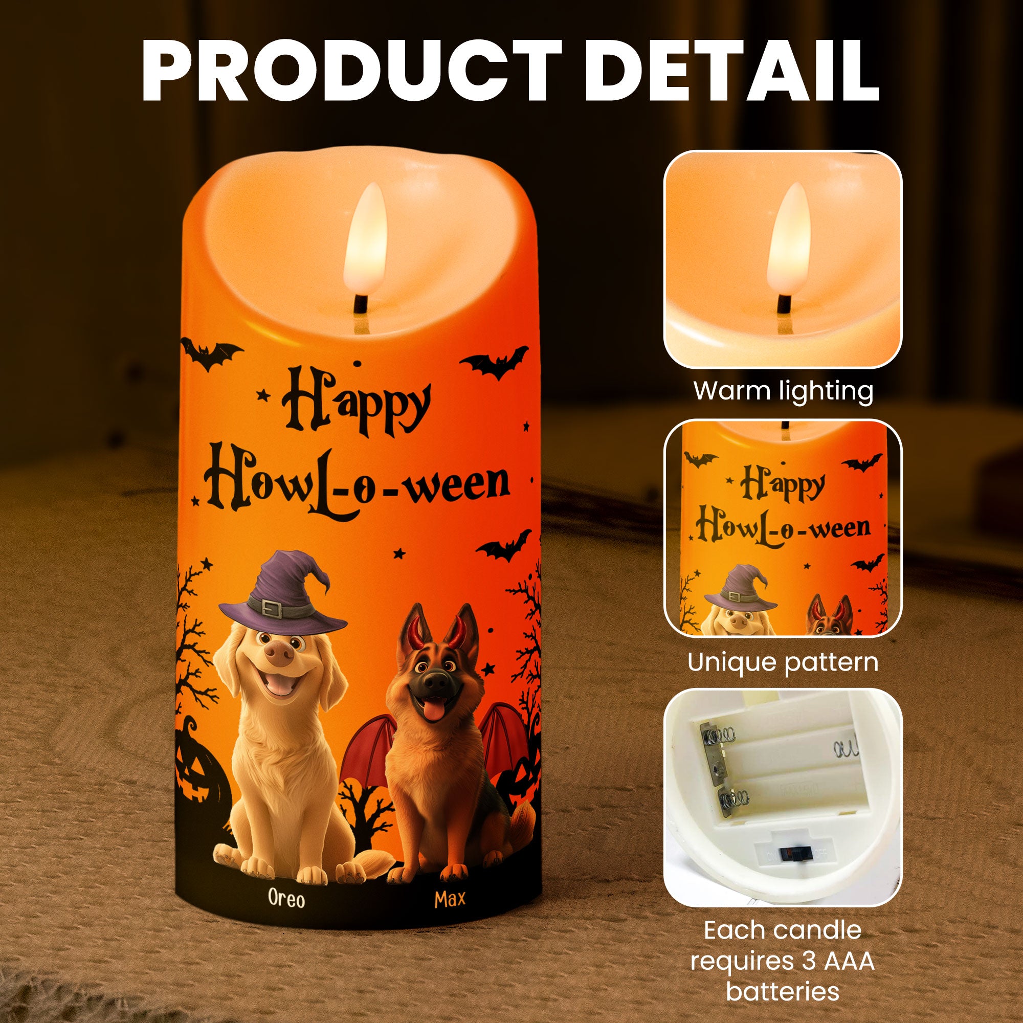 Halloween-Decor-For-Dog-Lover-Happy-Howloween-Personalized-Candles-5