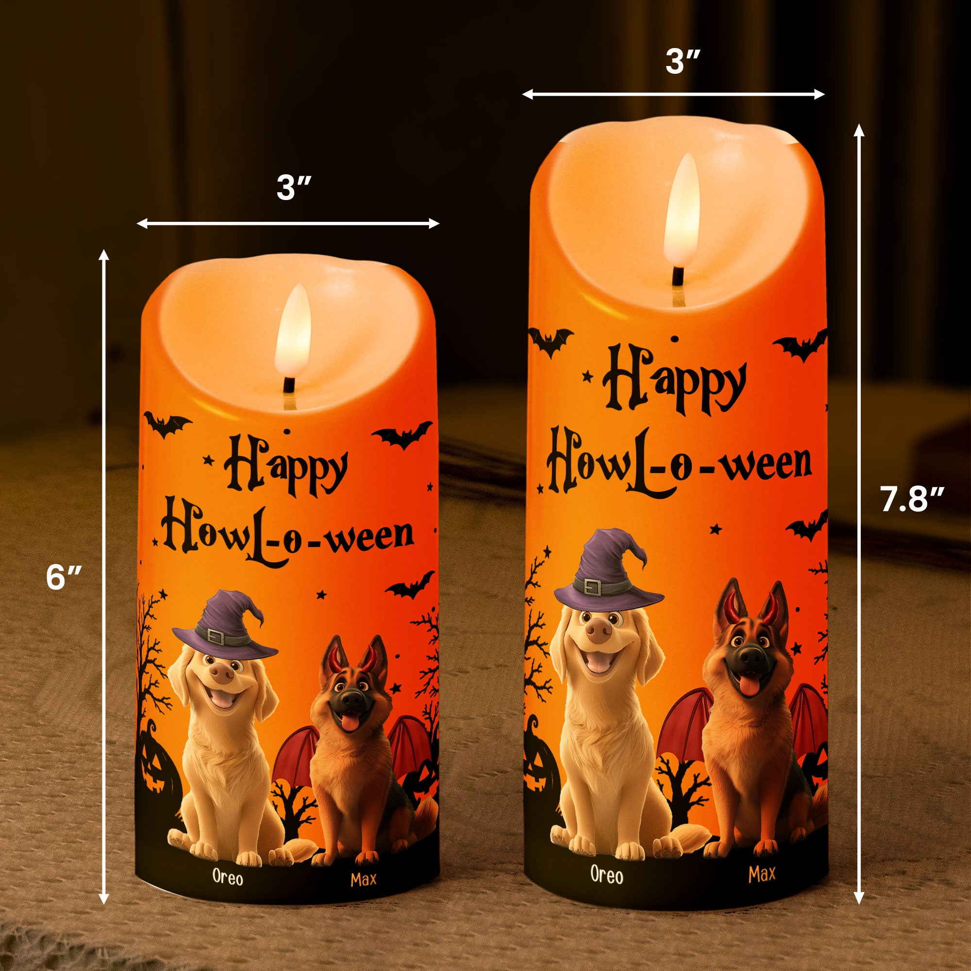 Halloween-Decor-For-Dog-Lover-Happy-Howloween-Personalized-Candles-6