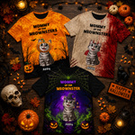 Halloween-Gift-For-Cat-Lovers-Mommy-Daddy-Of-The-Meownsters-Personalized-Shirt1