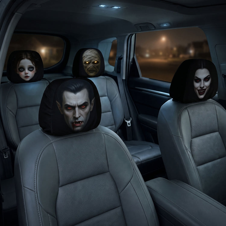 Halloween-Horror-Passenger-Personalized-Car-Headrest-Covers-1