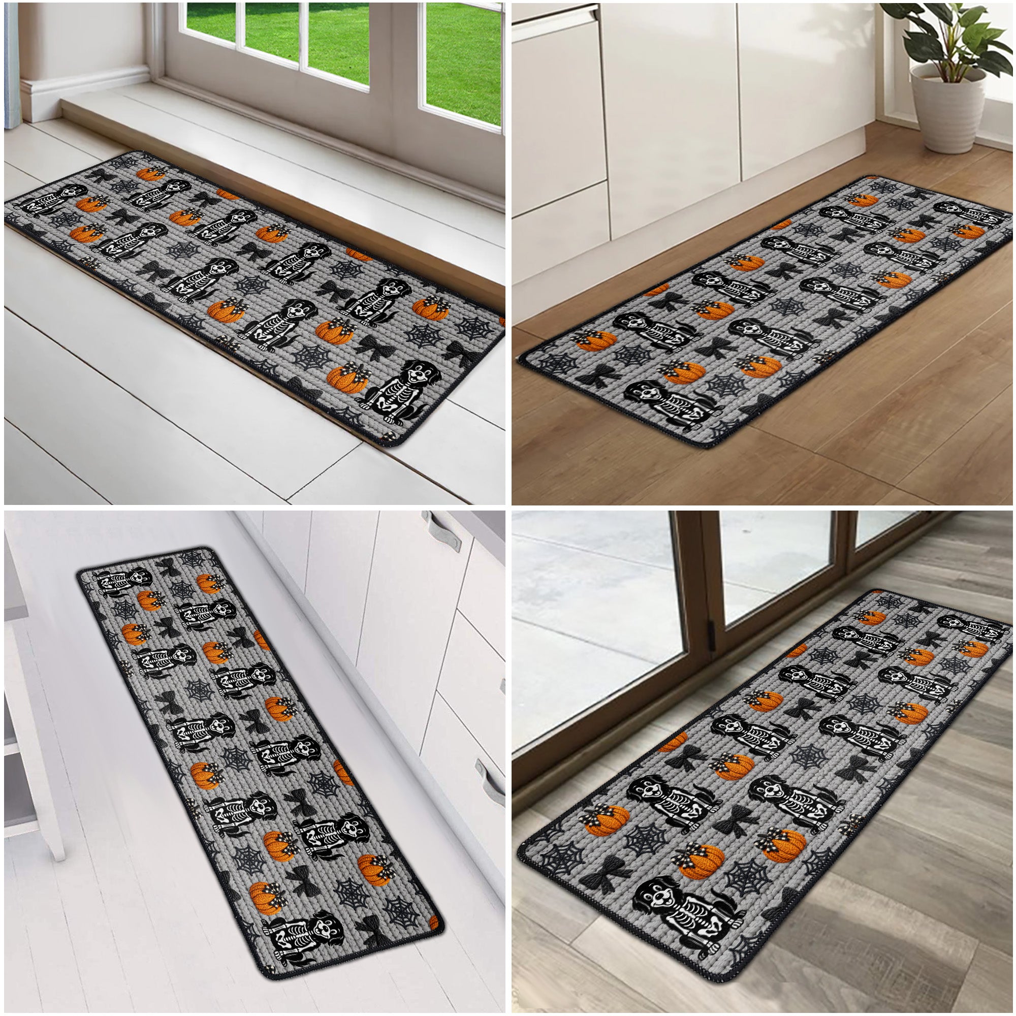 Halloween-Pet-Pumpkin-Faux-Yarn-Pattern-Personalized-Runner-Rug-5