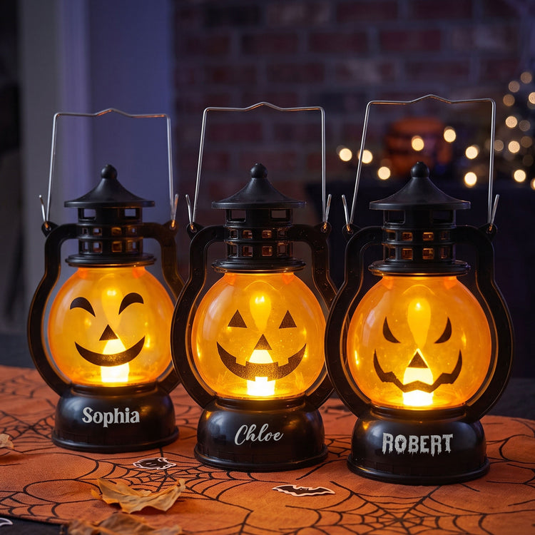 Halloween-Pumpkin-Face-Family-Personalized-Pumpkin-Light-1