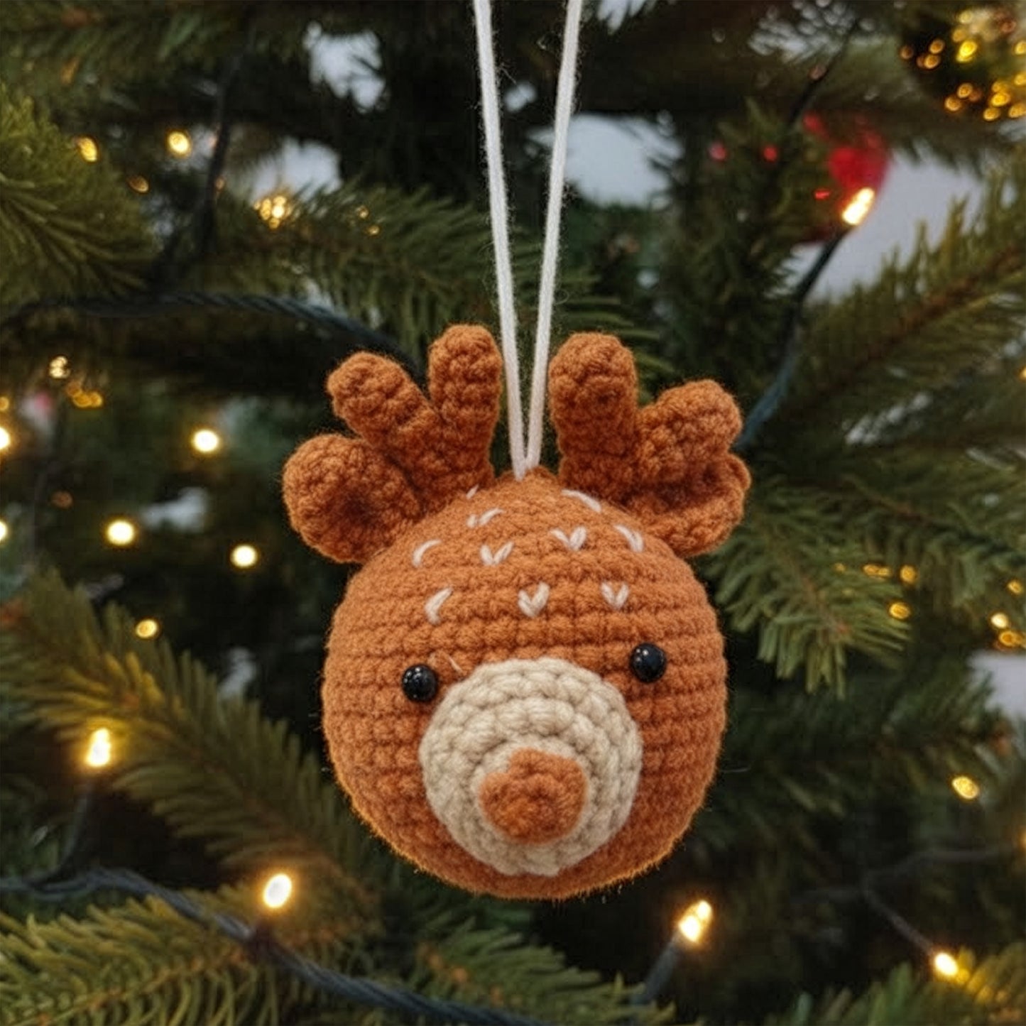 Handmade Christmas Friends Set - Personalized Crochet Ornament