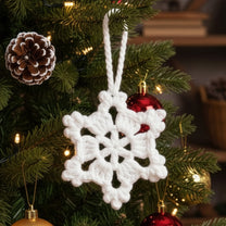 Handmade Snowflake - Crochet Ornament